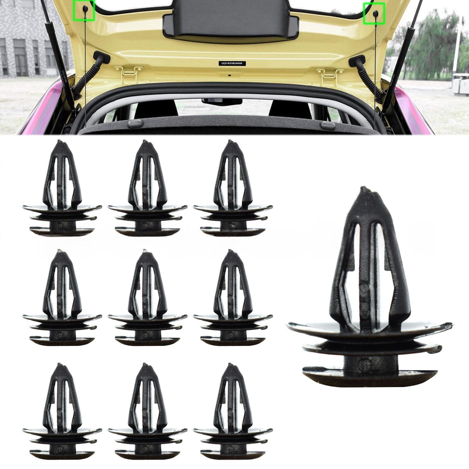 Luggage Compartment Lid Cover Rack Rope Clamp Holder Door Panel Clip