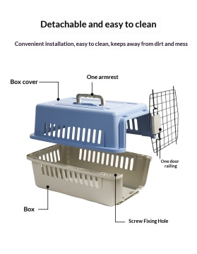 Small Dog And Cat Travel Carrier Breathable And Portable For Outings