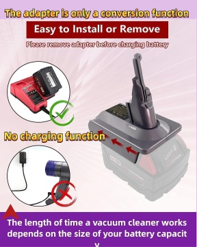 Tool Battery Vacuum Cleaner Tool