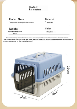 Small Dog And Cat Travel Carrier Breathable And Portable For Outings