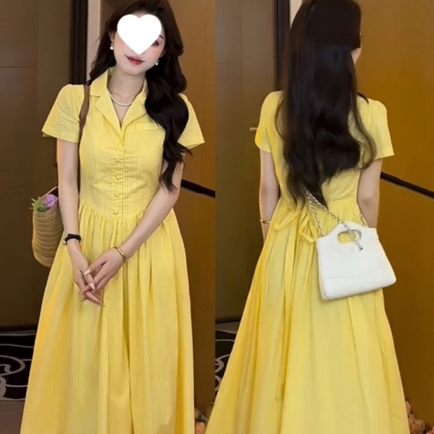 Womens A-line Shirt Fashionable Casual Dress