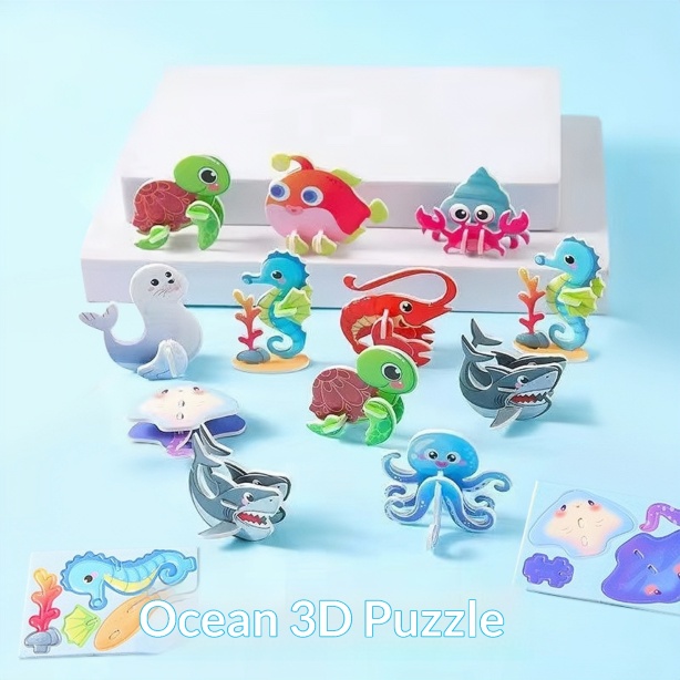 DIY Childrens Handmade Assembly Educational Toy