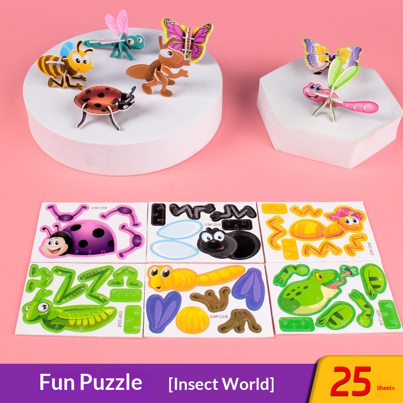 DIY Childrens Handmade Assembly Educational Toy