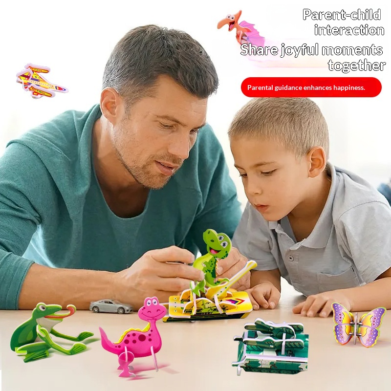 DIY Childrens Handmade Assembly Educational Toy 2