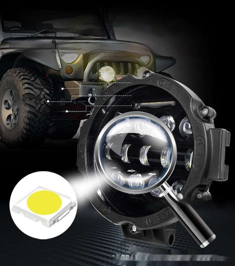 Auxiliary Lamp Motorcycle Modification Daytime Running Light And Spotlight