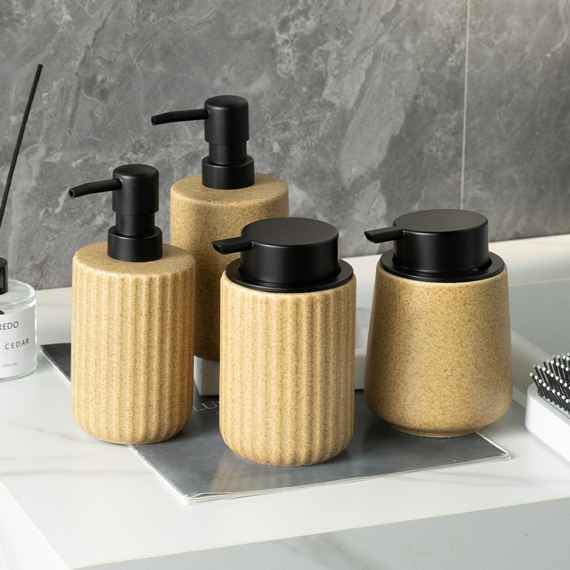 Retro Ceramic Lotion Pump Bottle