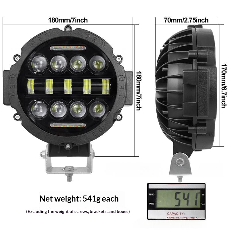 Auxiliary Lamp Motorcycle Modification Daytime Running Light And Spotlight