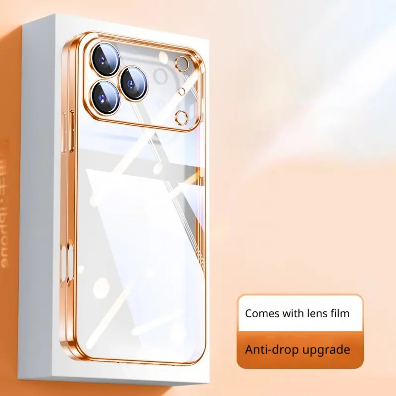 Ultra Thin Transparent Lens Protective Case With Drop Resistance