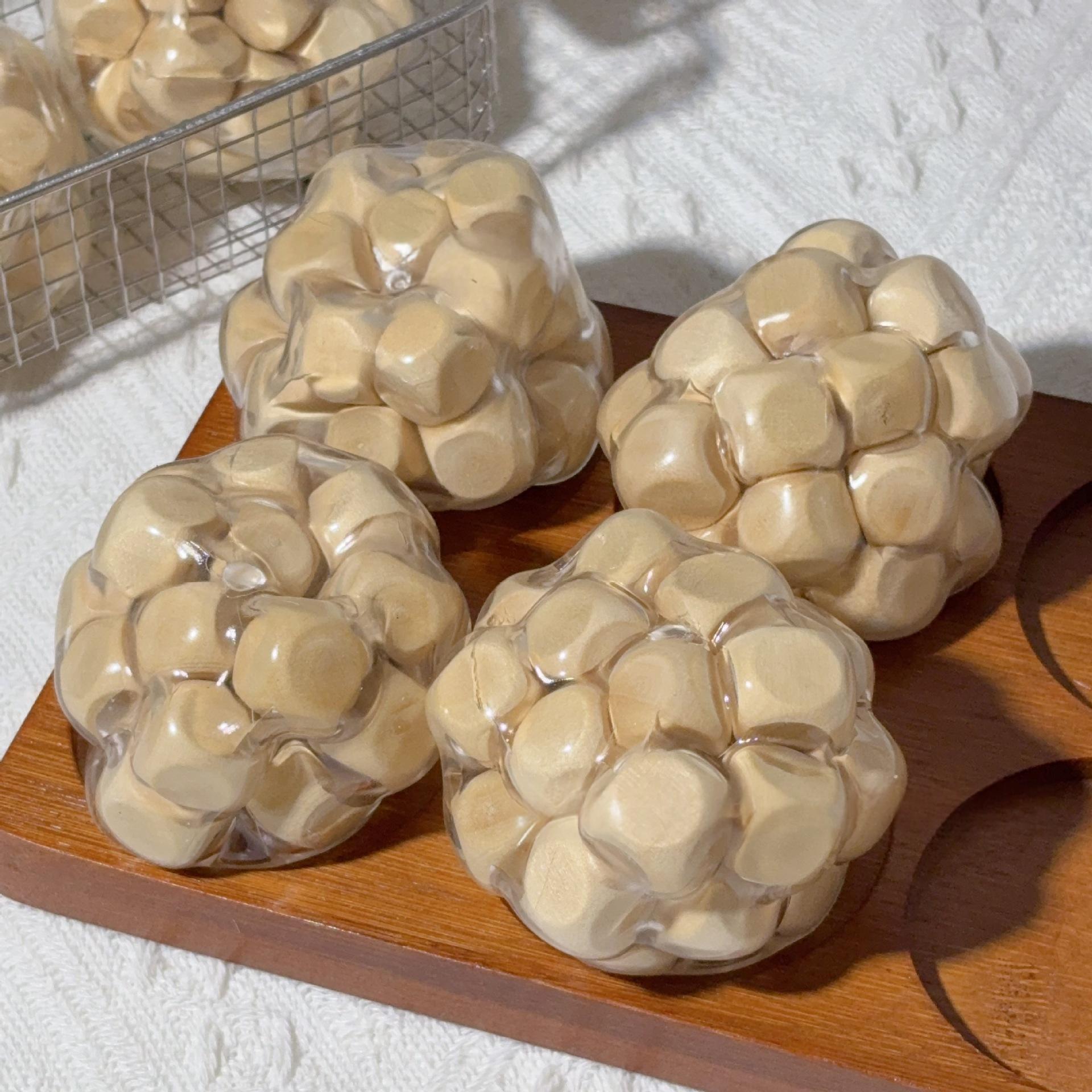 Wooden Rattle Ball