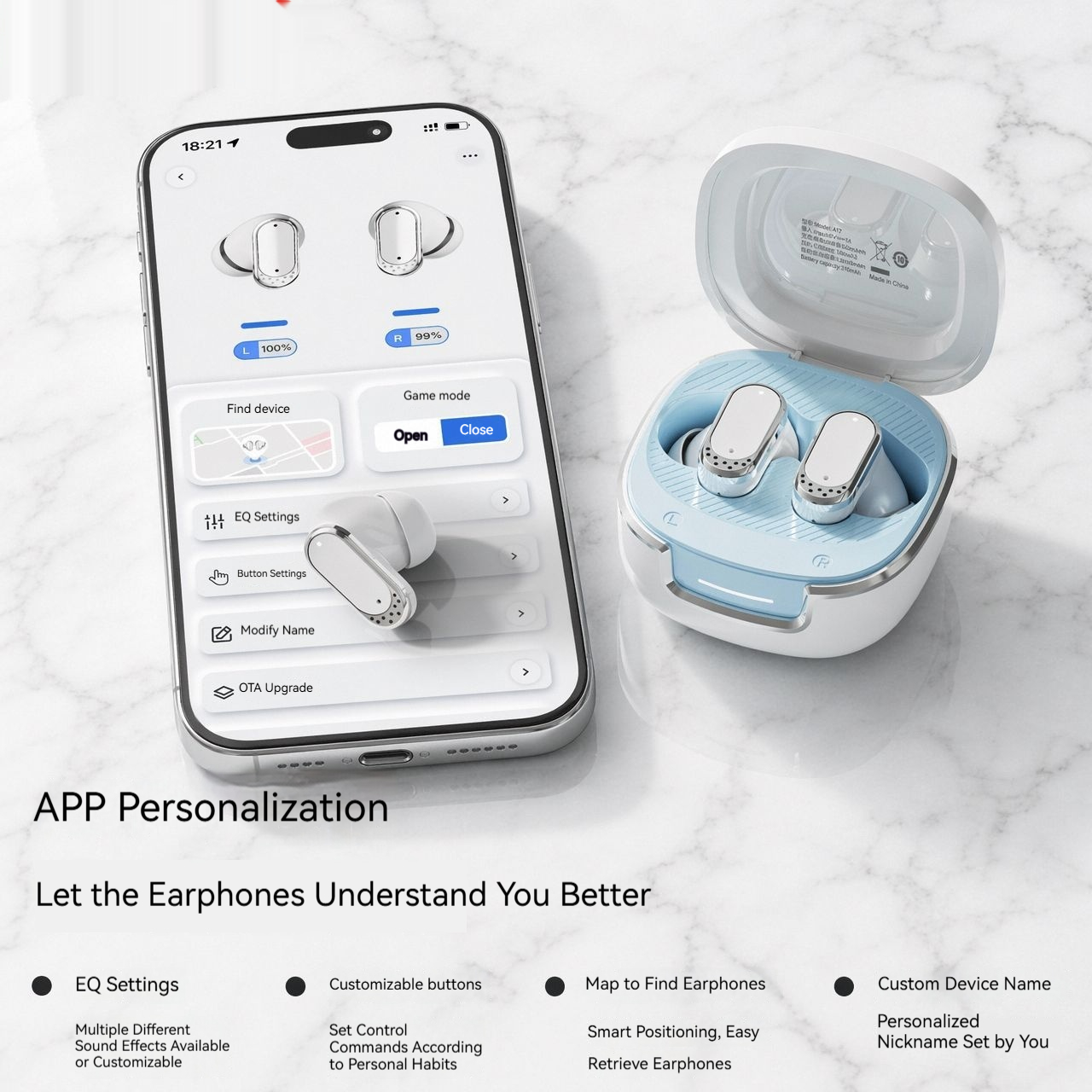 Bluetooth Wireless Ear Hook Sport Wireless Headphone 4