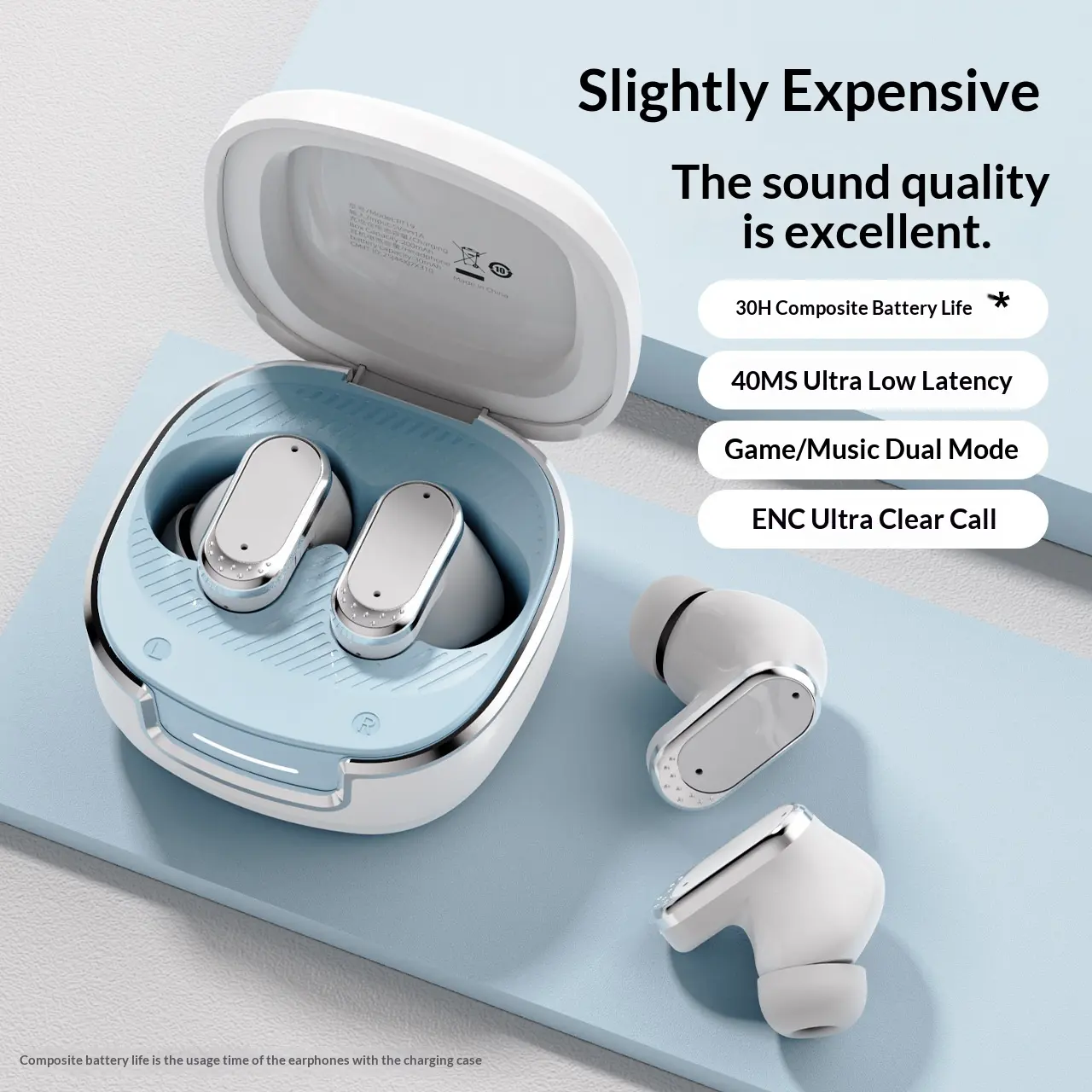 Bluetooth Wireless Ear Hook Sport Headphone