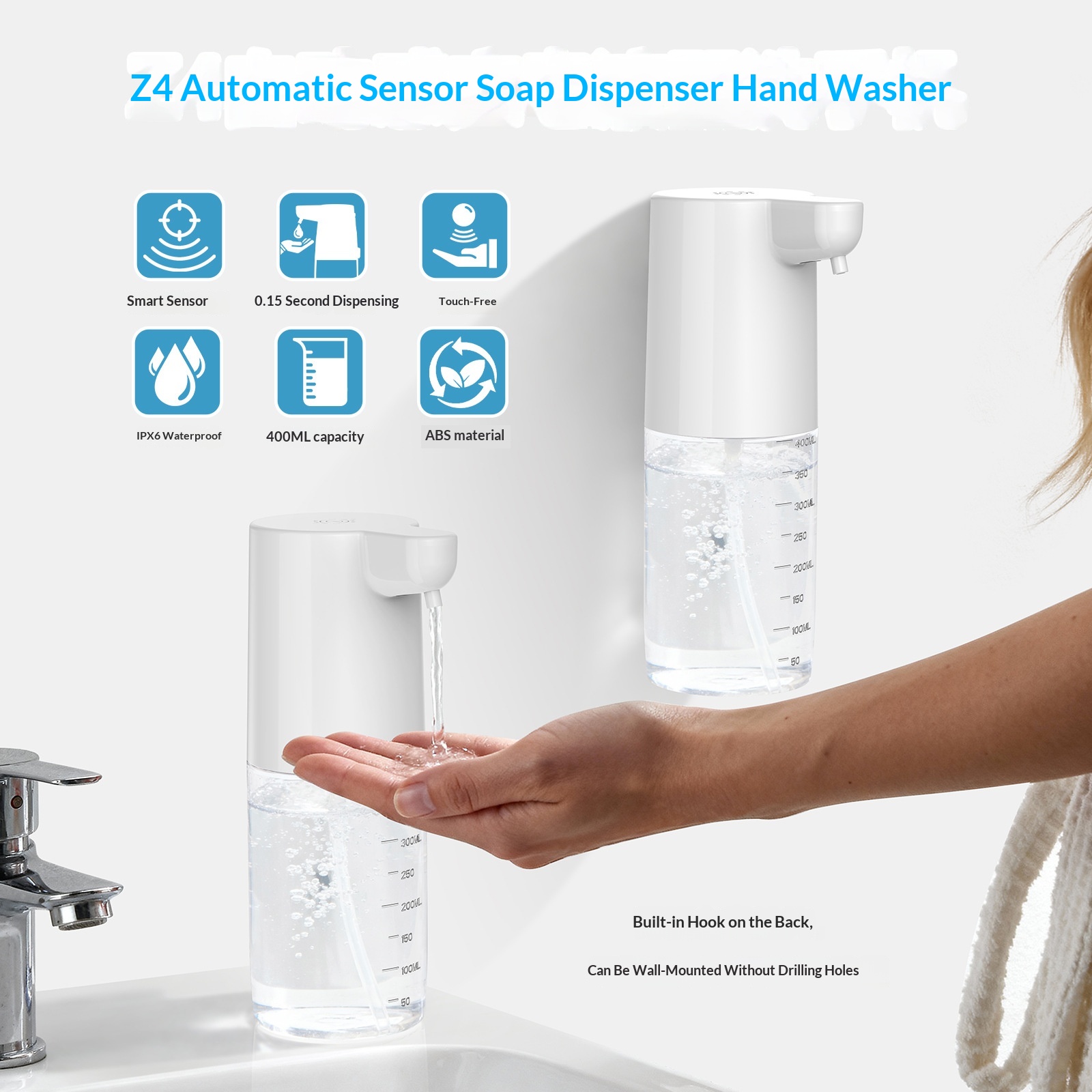Kitchen Smart Sensor Dish Soap Dispenser