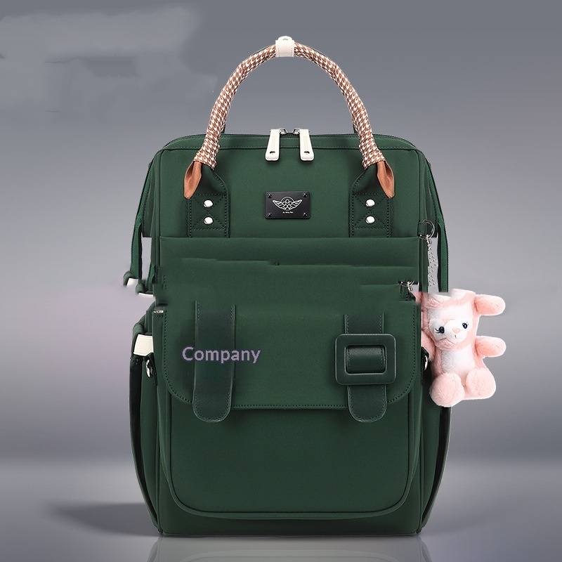Multifunctional High-capacity Diaper Backpack With Shoulder And Hand-carry Options 2