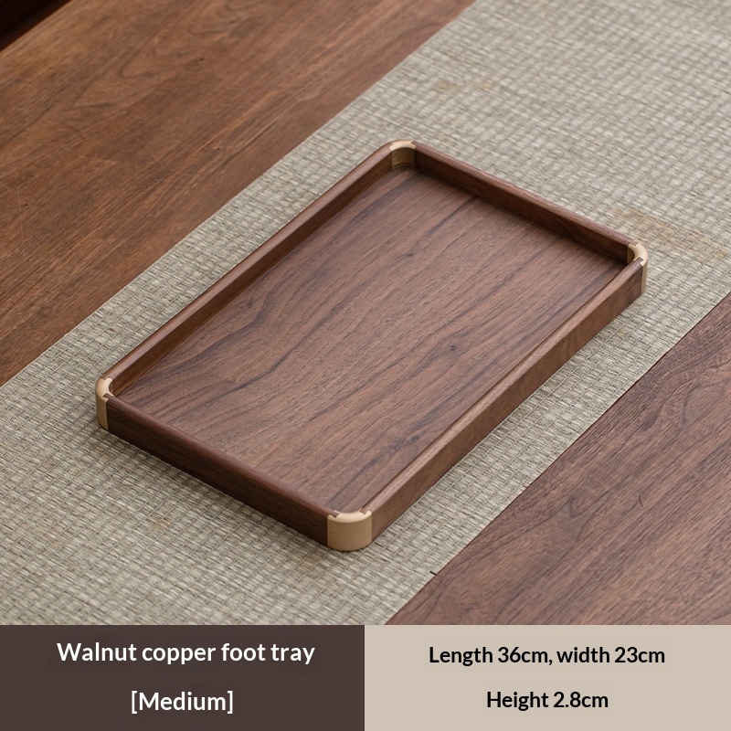 Wooden Storage Tray with Handles, picture 7 of 8