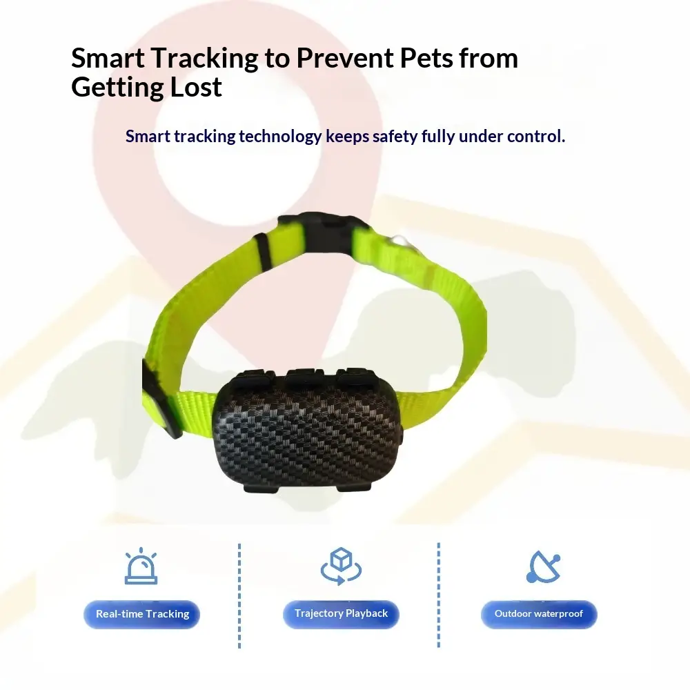 4G Precision Positioning Magnetic charge Waterproof Adjustable Cat And Dog GPS Tracker