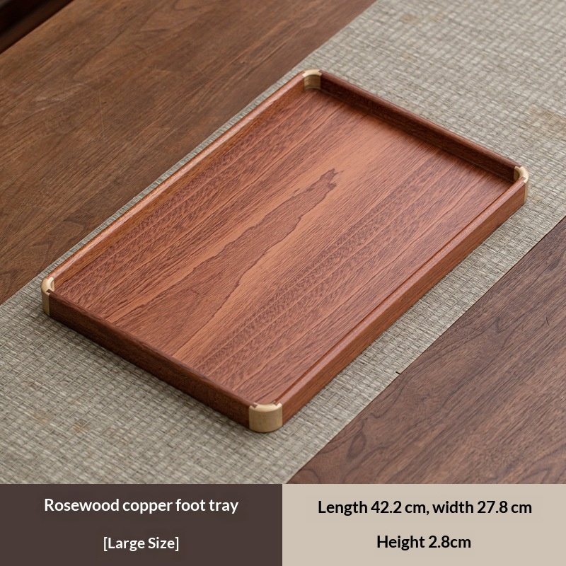 Wooden Storage Tray with Handles, picture 5 of 8