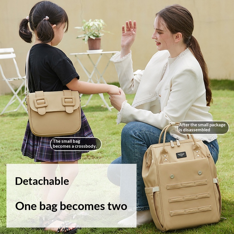 Multifunctional High-capacity Diaper Backpack With Shoulder And Hand-carry Options 3