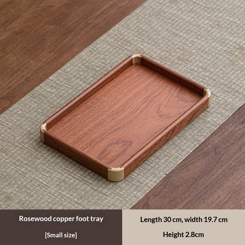 Wooden Storage Tray with Handles, picture 3 of 8