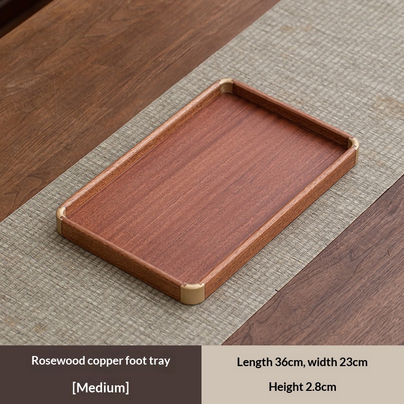 Wooden Storage Tray with Handles, picture 4 of 8