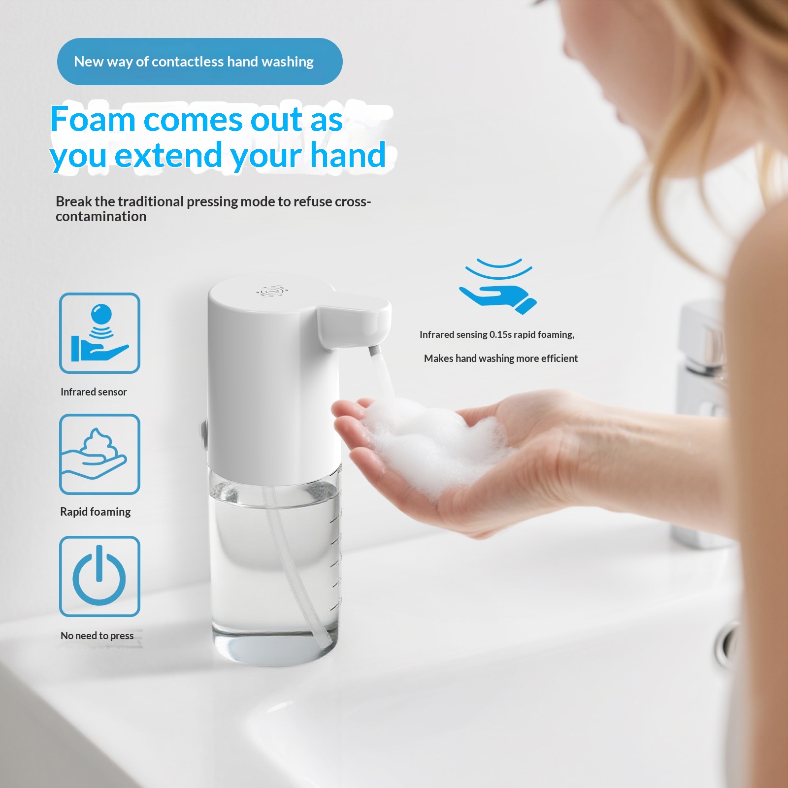Kitchen Smart Sensor Dish Soap Dispenser