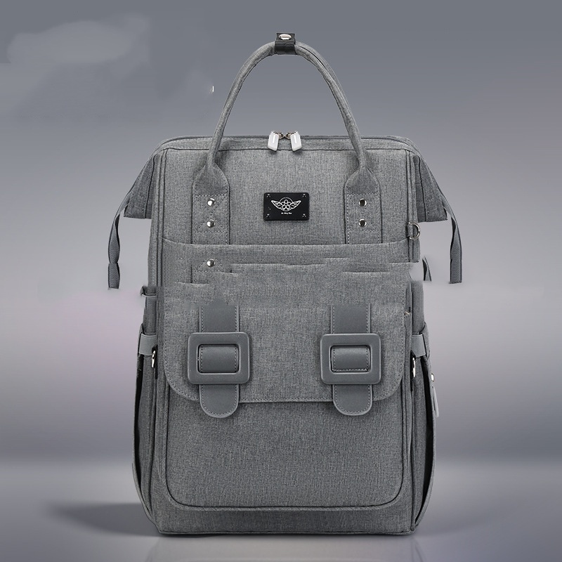 Multifunctional High-capacity Diaper Backpack With Shoulder And Hand-carry Options 4