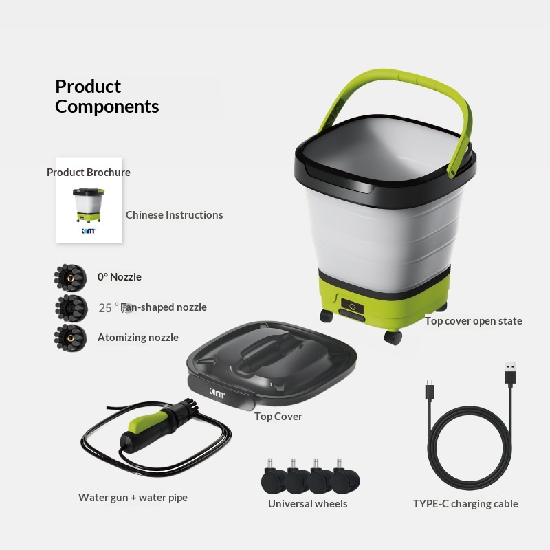 Wireless Folding High-Pressure Washer