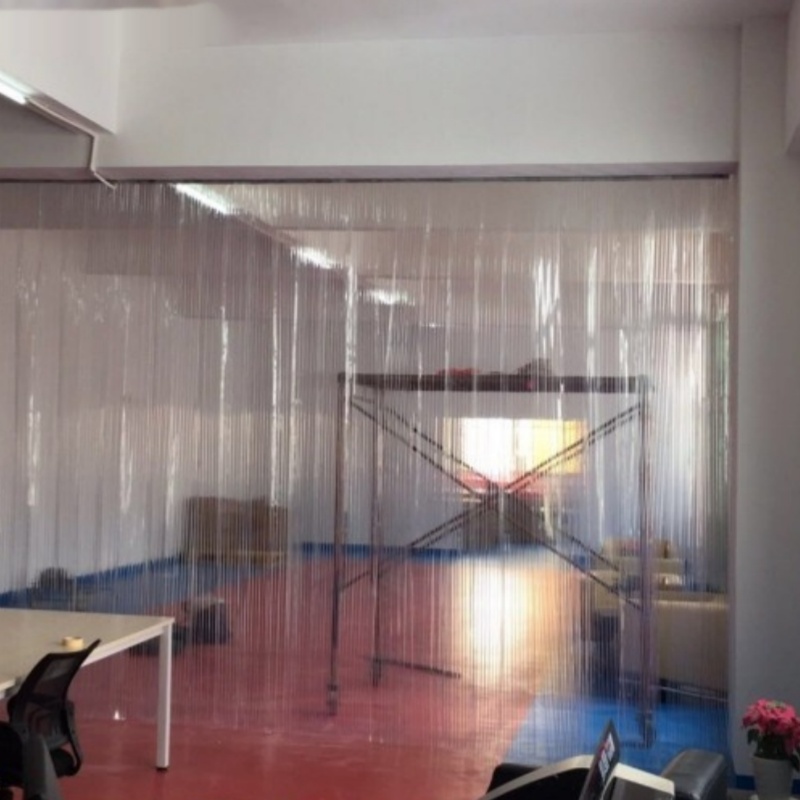 Transparent Soft Curtain For The PVC Workshop 4