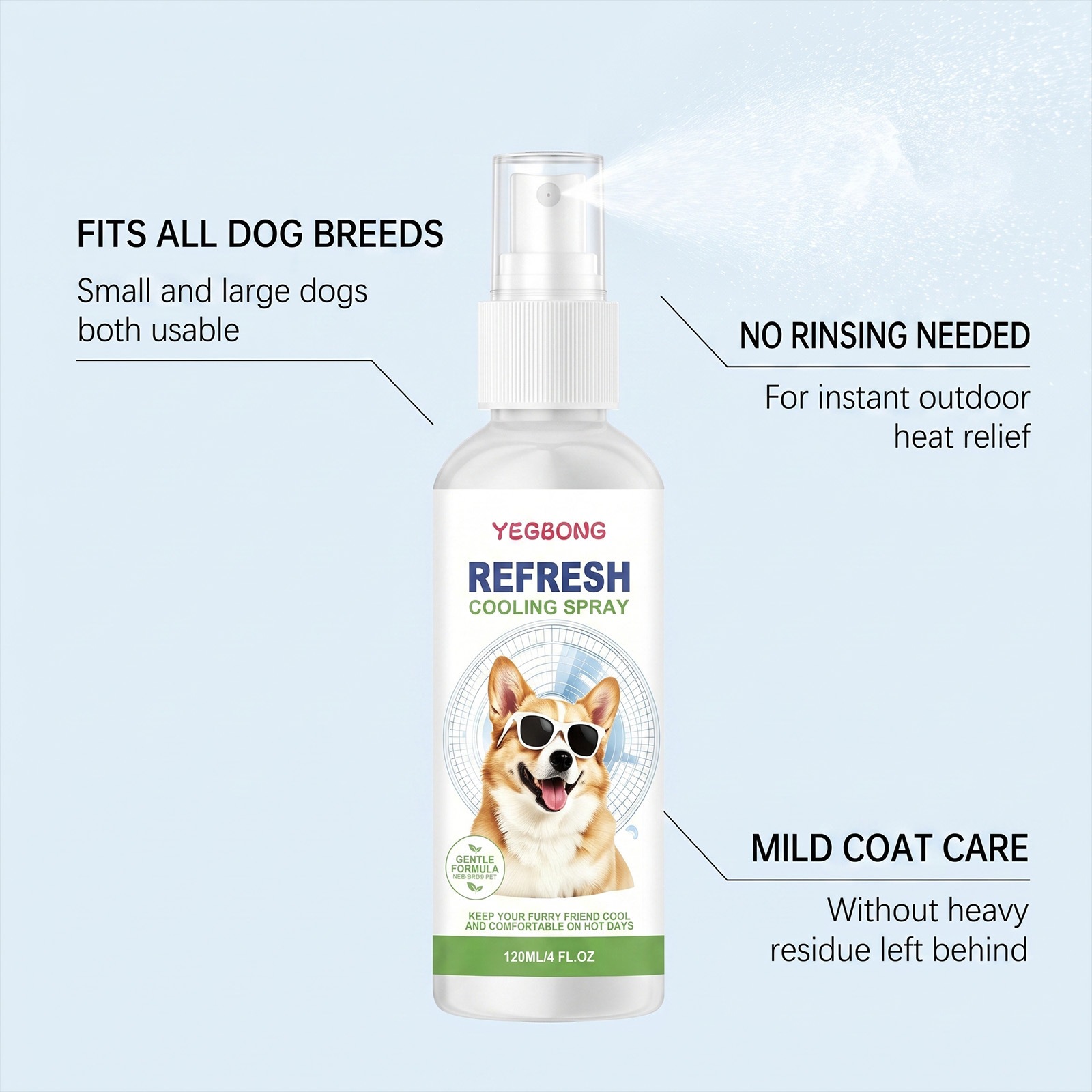 Cooling Spray For Pet