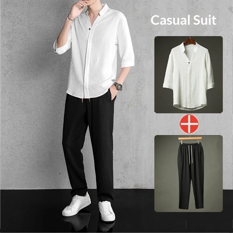 Linen Casual Suit