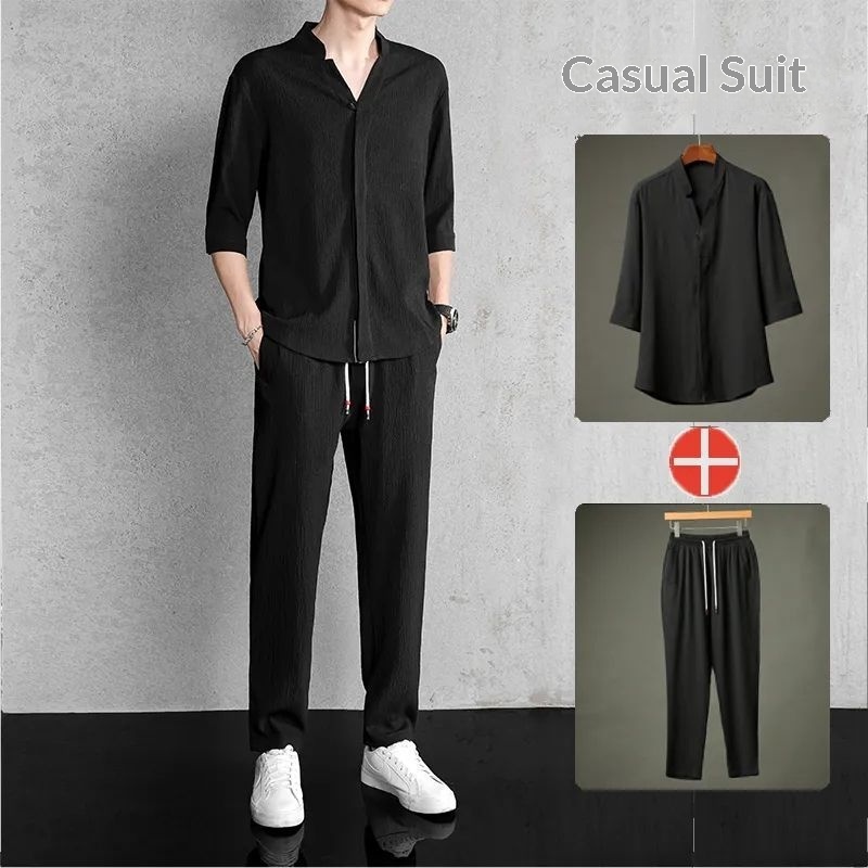 Linen Casual Suit, picture 3 of 5