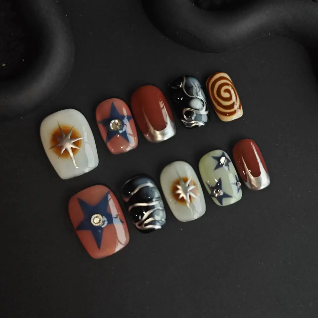 Handmade Wearable Nail Art Tips