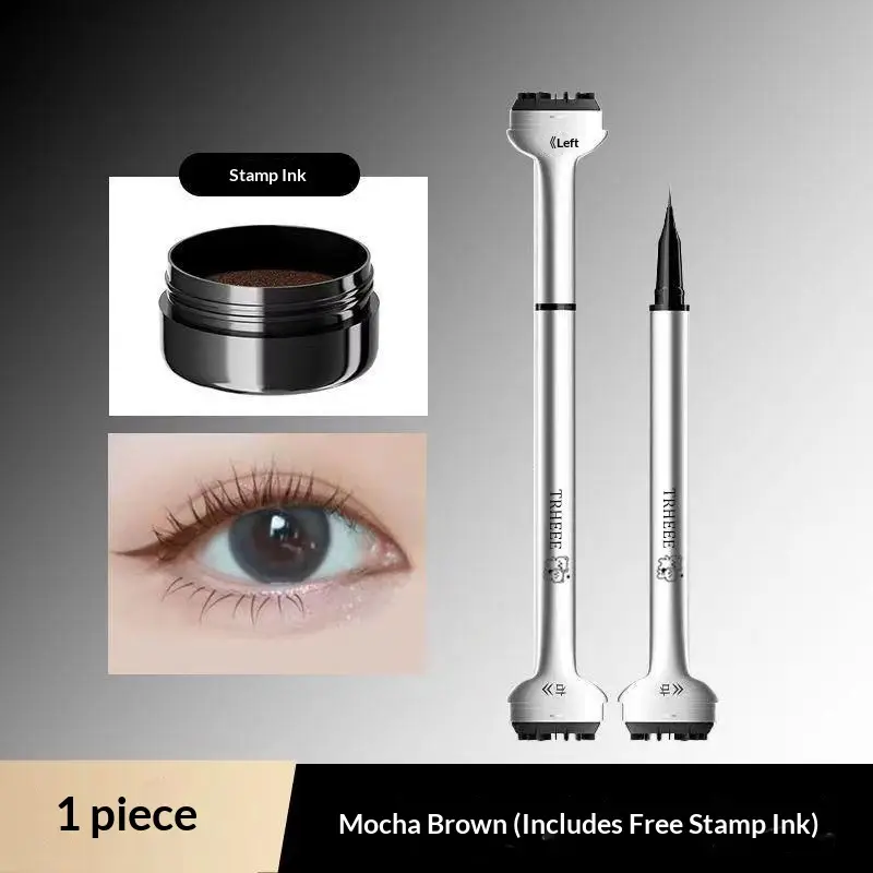Lower Eyelash Stamp Pen Waterproof Not Dizzy Makeup Eyeliner
