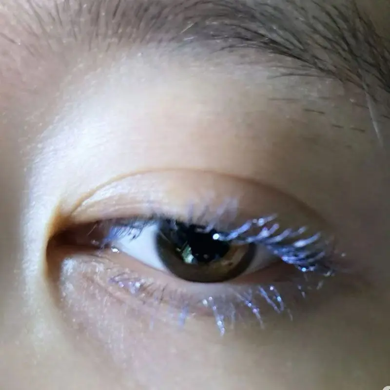 Tears Are Pouring Downjust A Blue Mascara