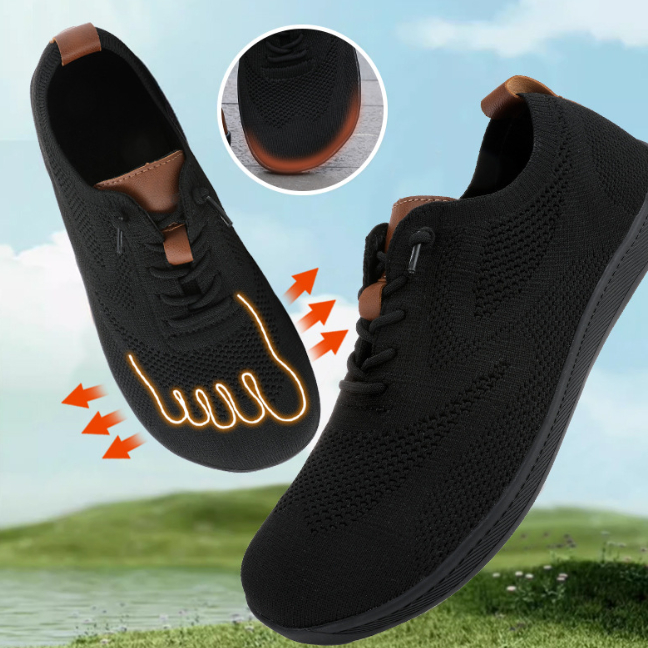 New Breathable Casual Lightweight Shoes With A Wide Toe Box
