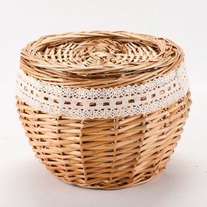Woven Rattan Storage Basket, picture 8 of 10