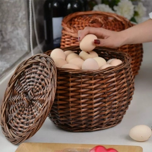 Woven Rattan Storage Basket, picture 10 of 10
