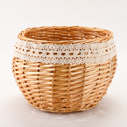 Woven Rattan Storage Basket, picture 7 of 10