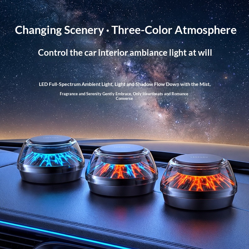 Difusor Volcán de Niebla para Coche detalle