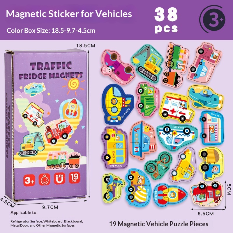 Early Childhood Magnetic Puzzle Toy 4