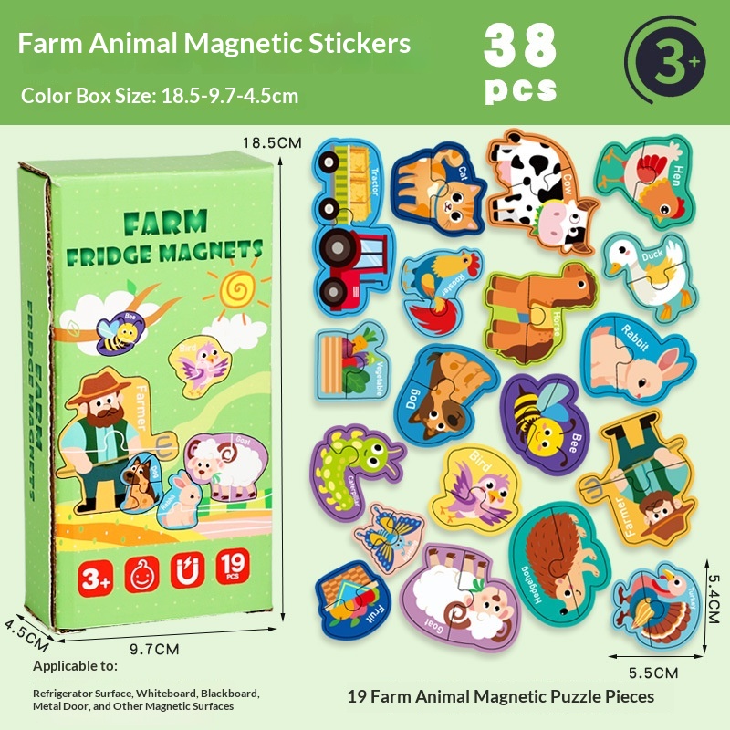 Early Childhood Magnetic Puzzle Toy 3