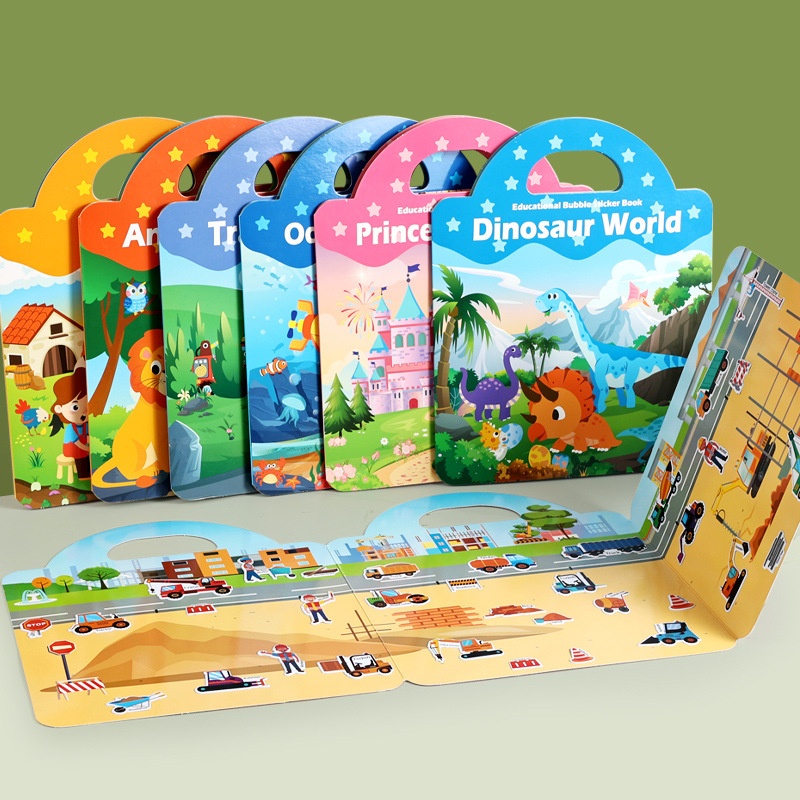 Early Education Cartoon Puzzle Paper Toy 2
