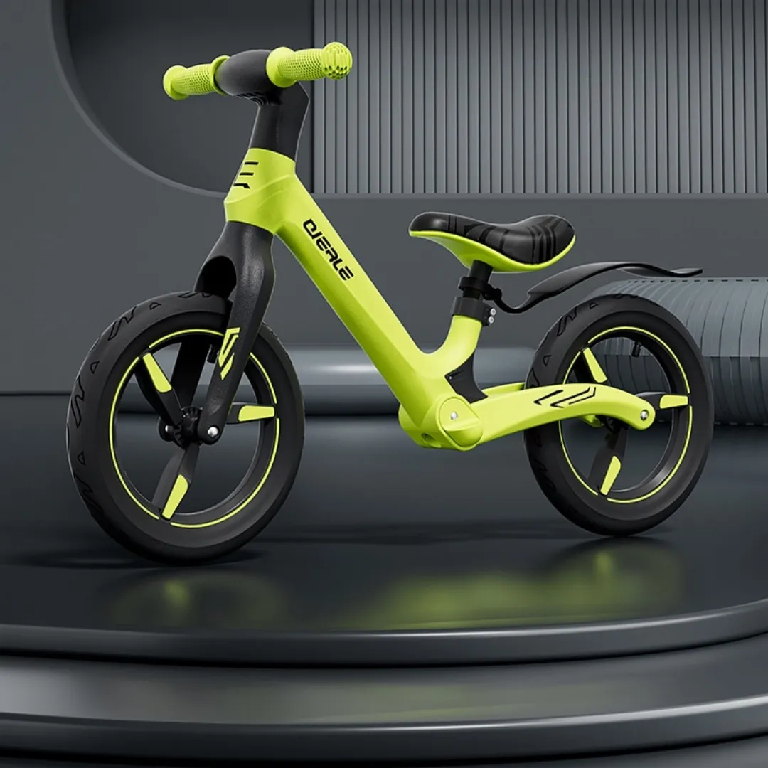 Shock-absorbing Balance Bike For Children No Pedals