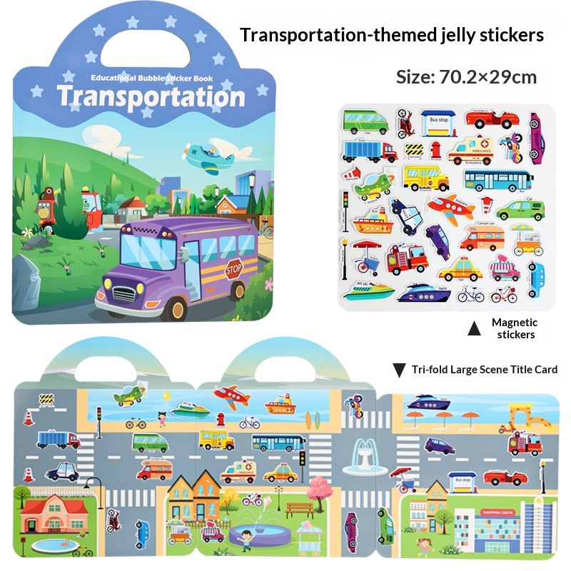 Early Education Cartoon Puzzle Paper Toy 4
