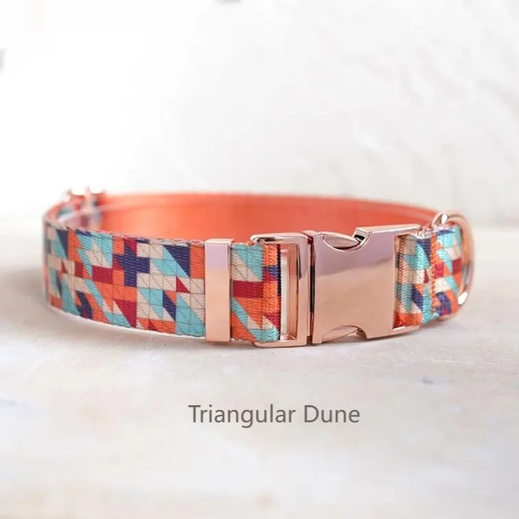 Triangular Sand Dune Dog Collar