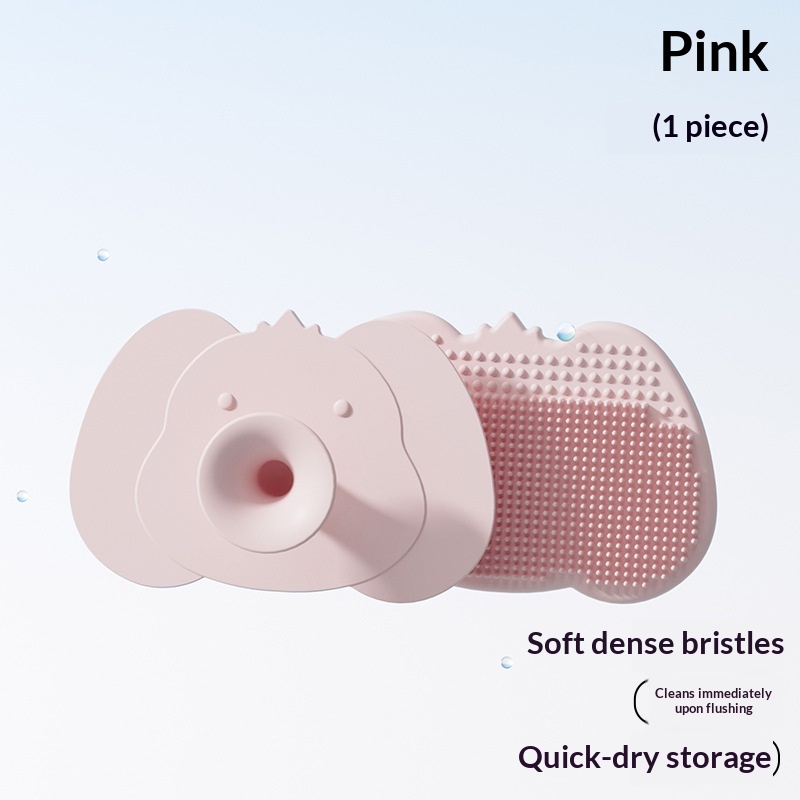 Baby Silicone Shampoo Brush For Bathing 2