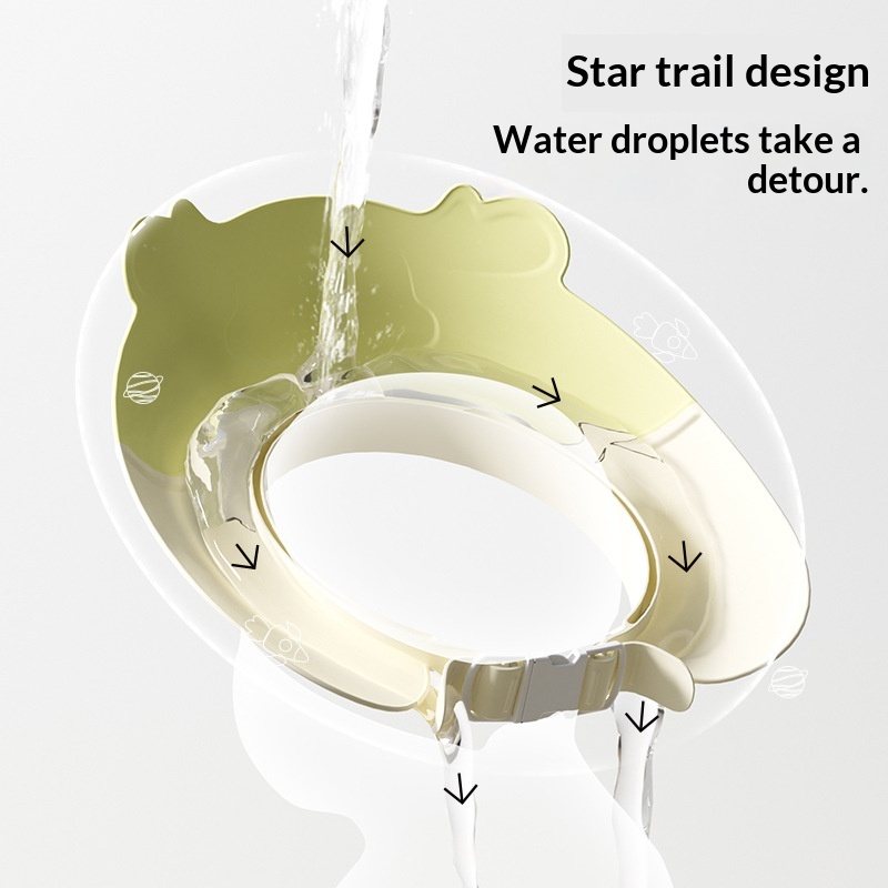 Waterproof Ear-covering Shower Cap 3
