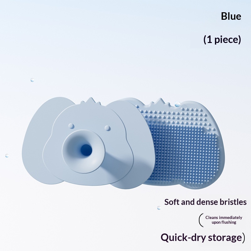 Baby Silicone Shampoo Brush For Bathing