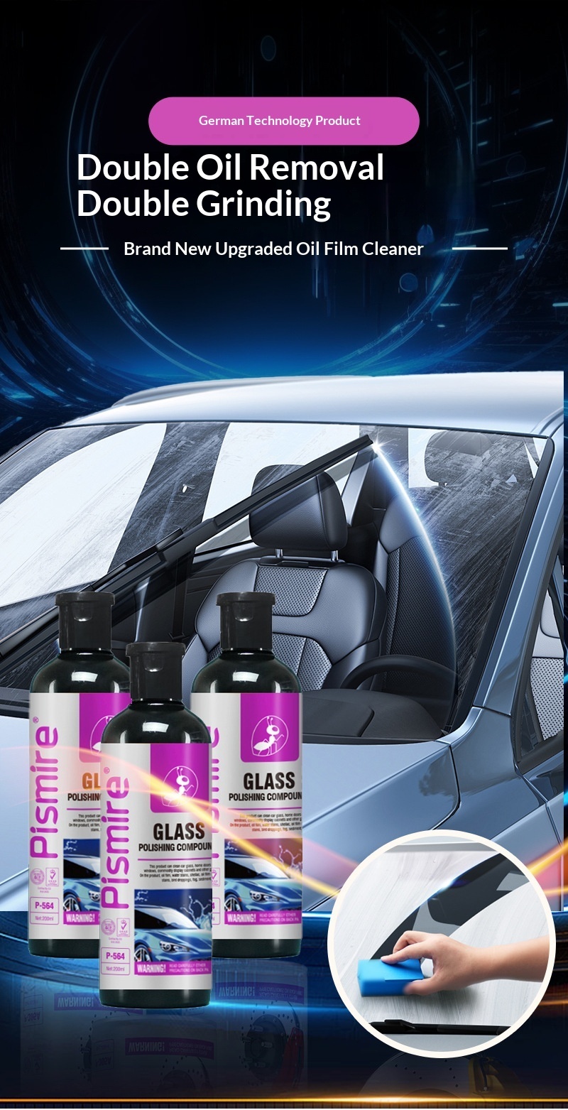 Car Glass Watermarks And Oil Films 4