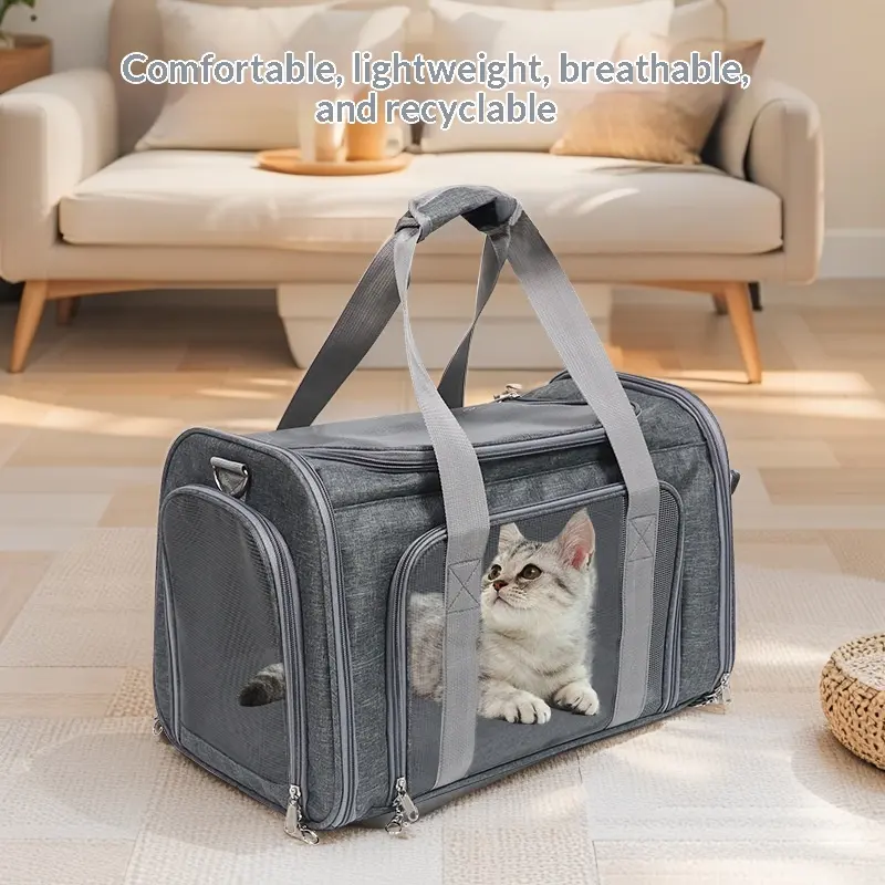 Foldable High-capacity Pet Carrier