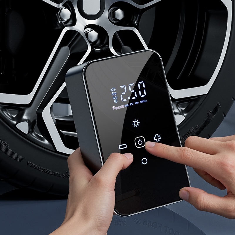 Car Air Pump Wireless Emergency Smart Digital Display